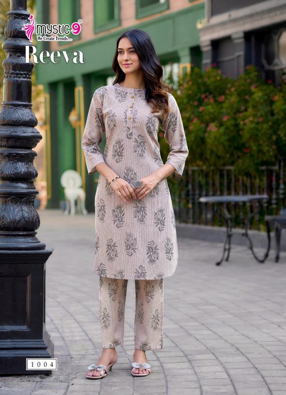 Mystic9 reeva vol 1 co ord set women manufacturer